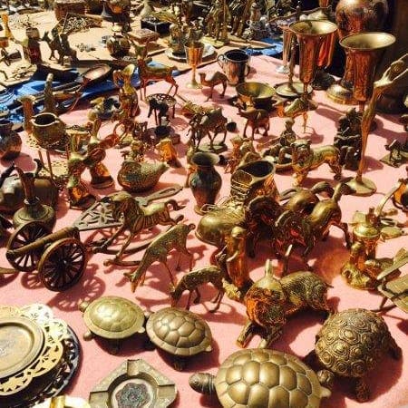 Giant Car Boot Brassware