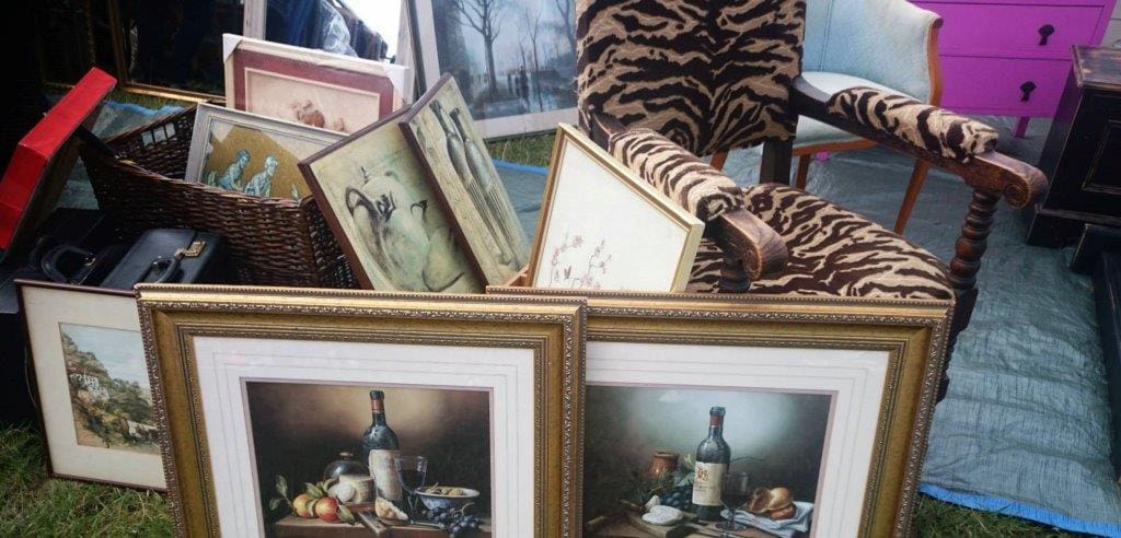 Pictures in frames